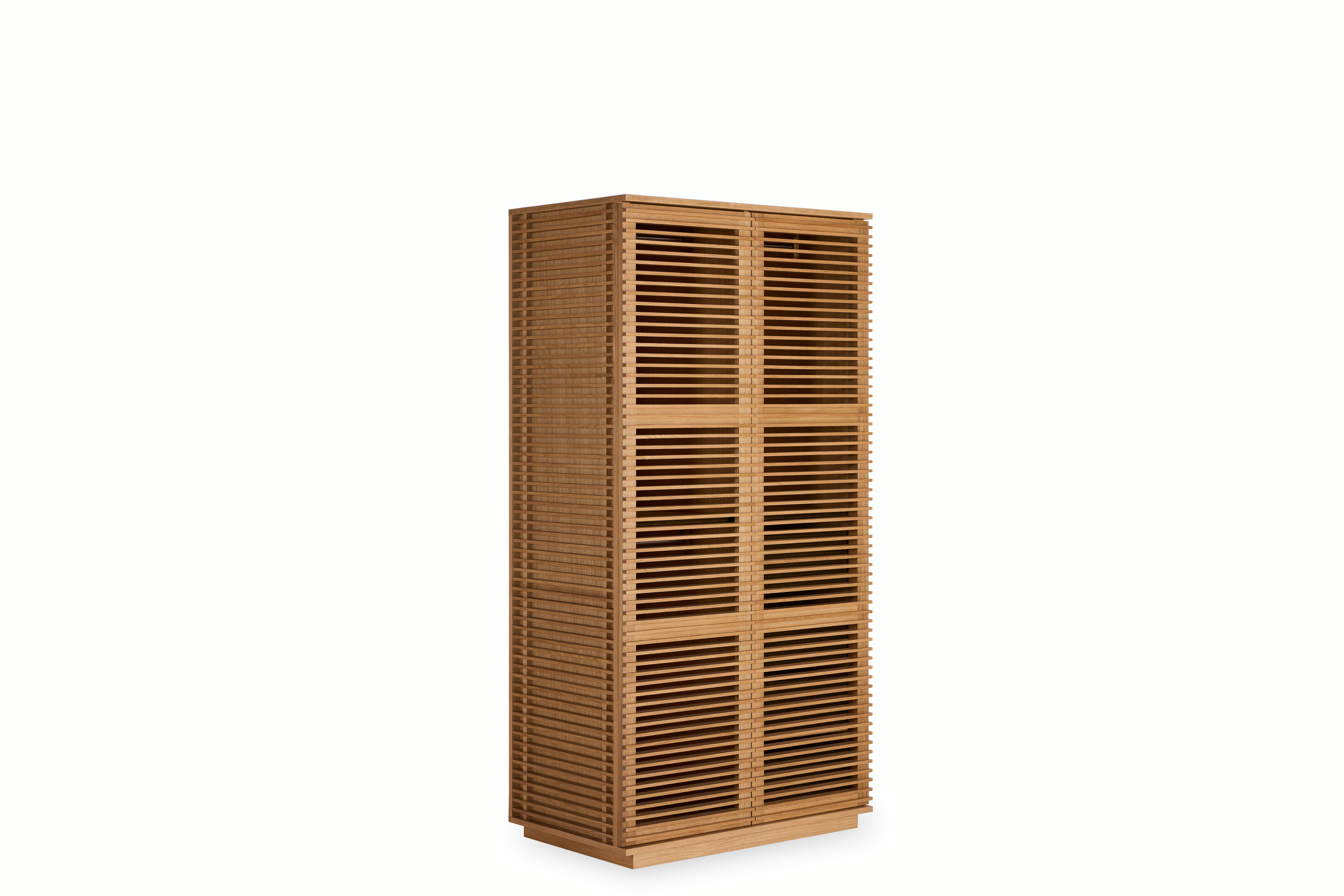Line Wardrobe - Oak