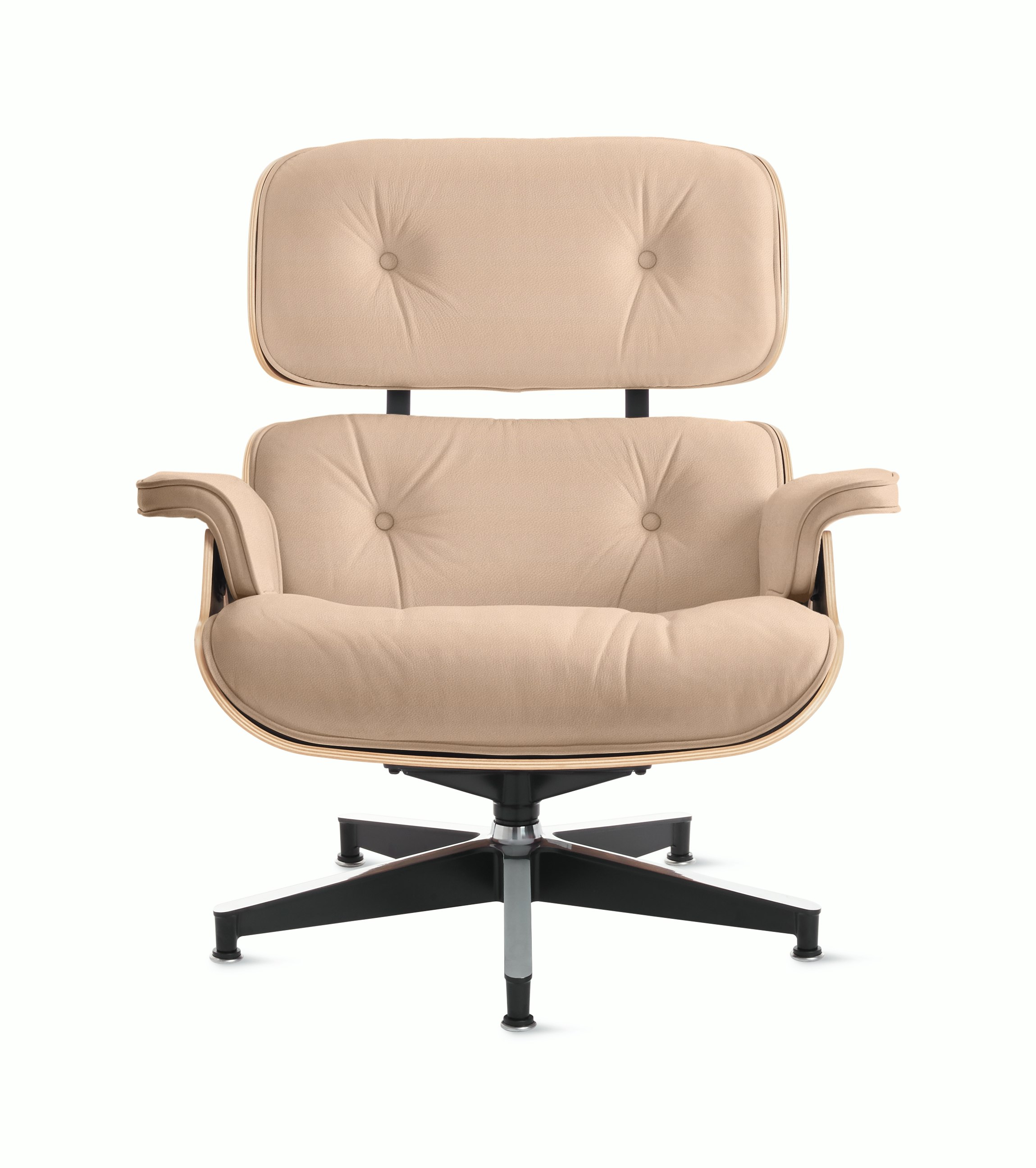 Eames Lounge Chair in Prone and Stow leathers
