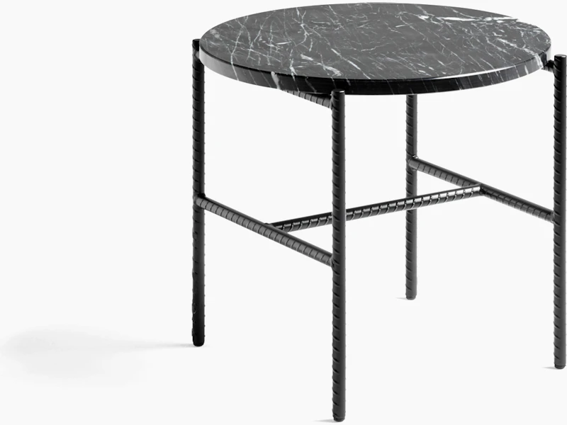Front angle view of the Rebar Side Table.