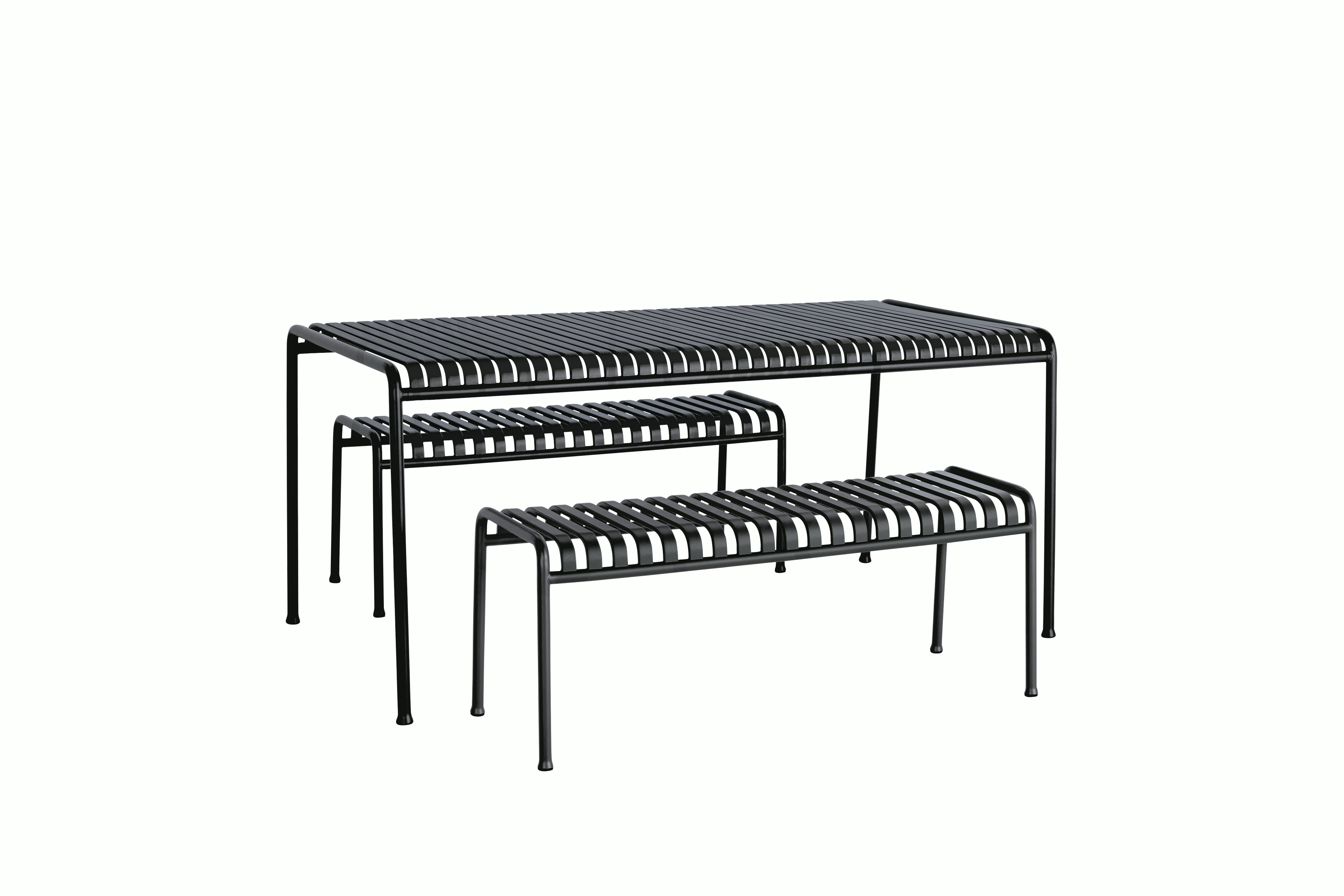 Palissade Dining Table and Bench Set