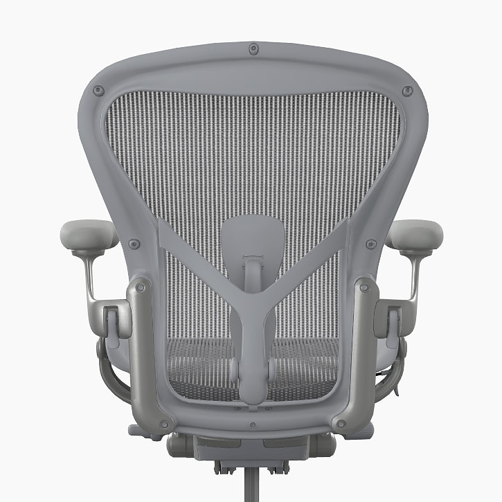 Aeron chair back support