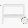 1966 Porcelain Serving Cart 1966 Porcelain Serving Cart