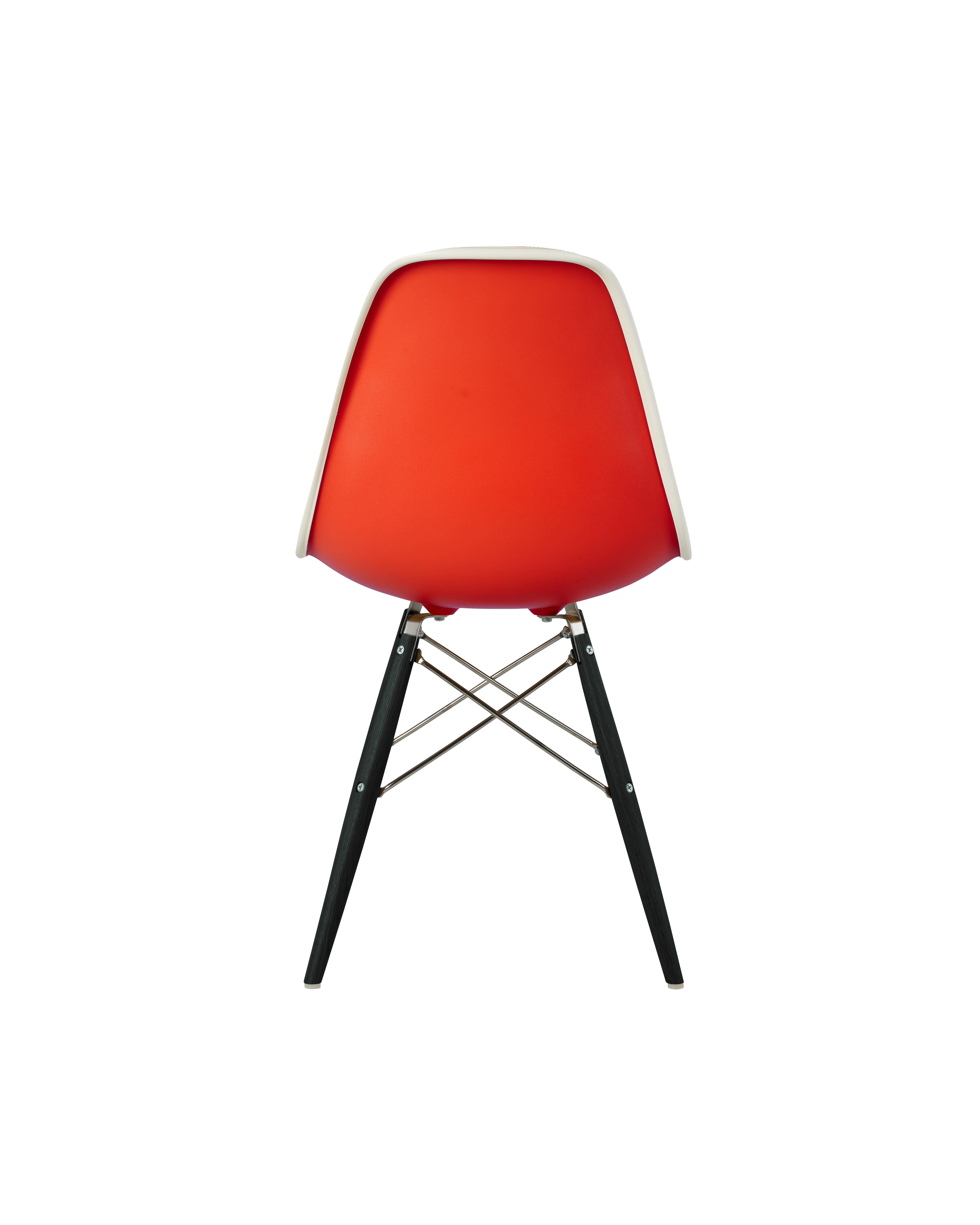 Eames Upholstered Molded Plastic Side Chair