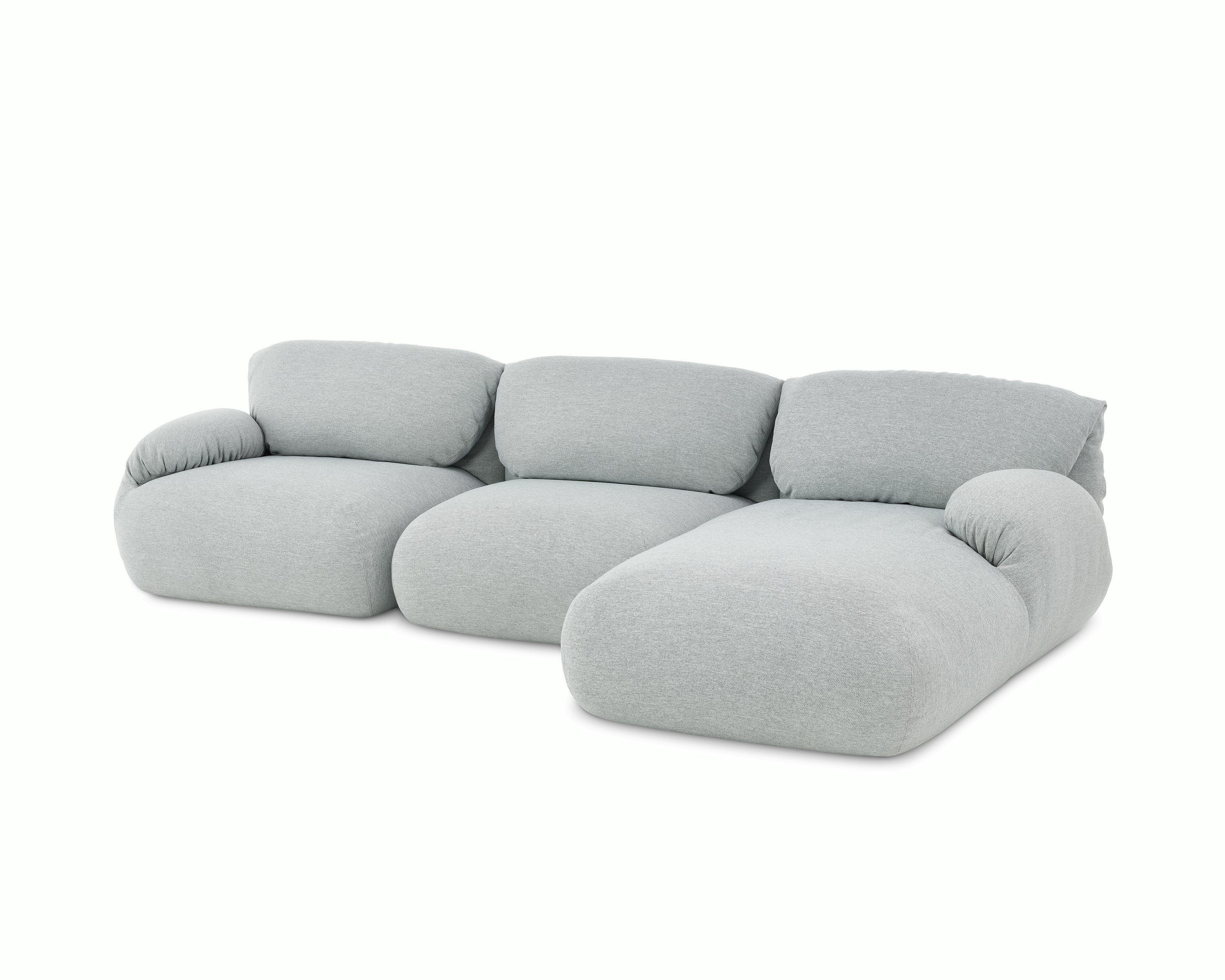 Luva Modular Sofa, 3 seater sectional