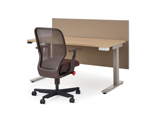Lev by Knoll Height-Adjustable Table Lev by Knoll Height-Adjustable Table