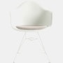 Eames Shell Armhair with Seat Pad (DWR)