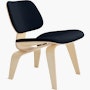 Eames Molded Plywood Lounge Chair Wood Base (LCW) Eames Molded Plywood Lounge Chair Wood Base (LCW), Upholstered
