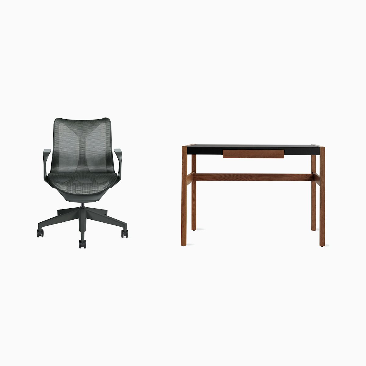 Cosm Chair - Risom Desk Office Bundle