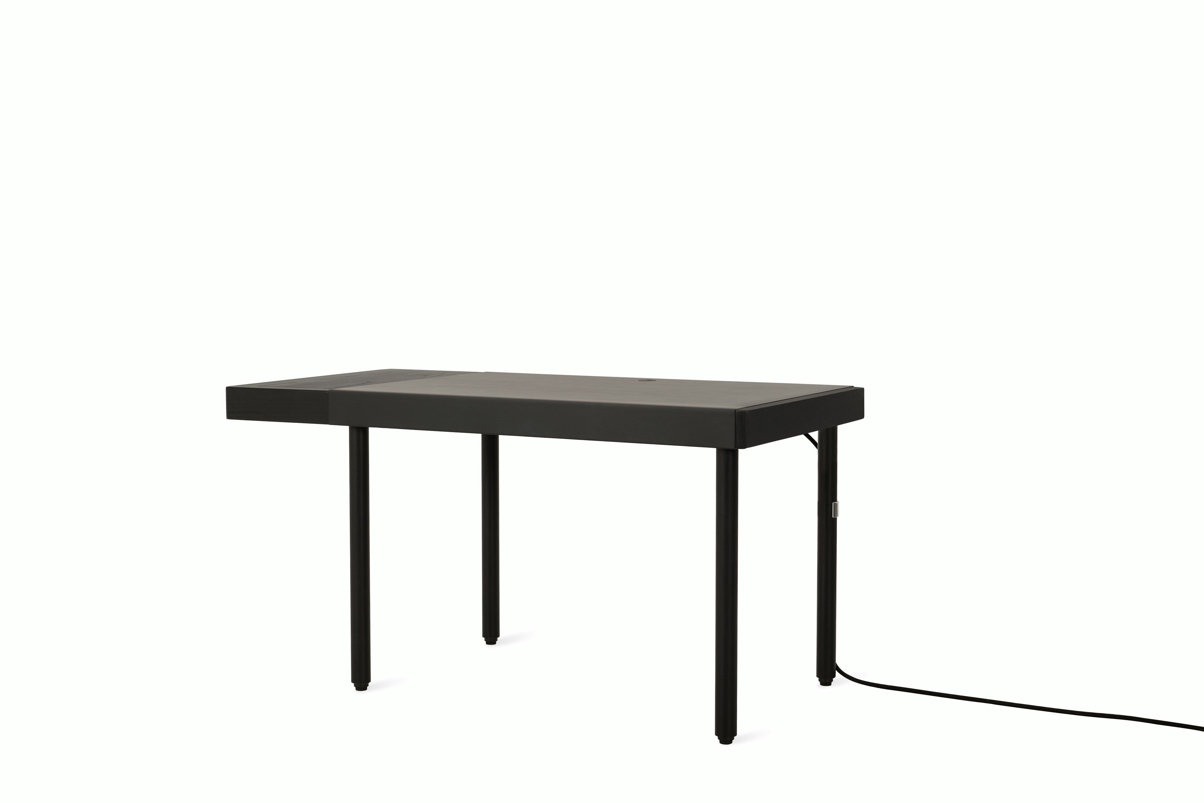 Leatherwrap Standing Desk