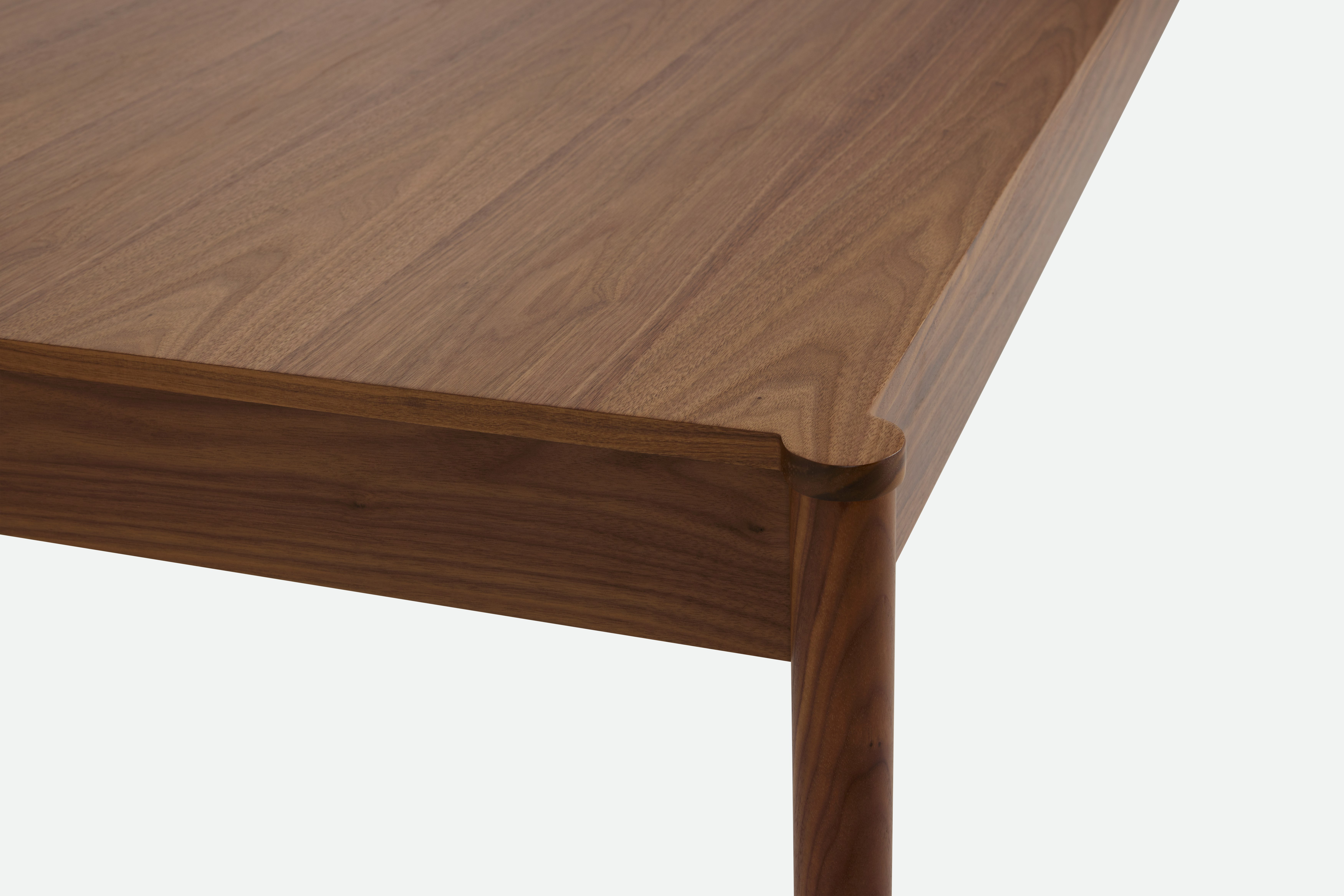 Morrison Dining Table - 76",  Veneer,  Walnut