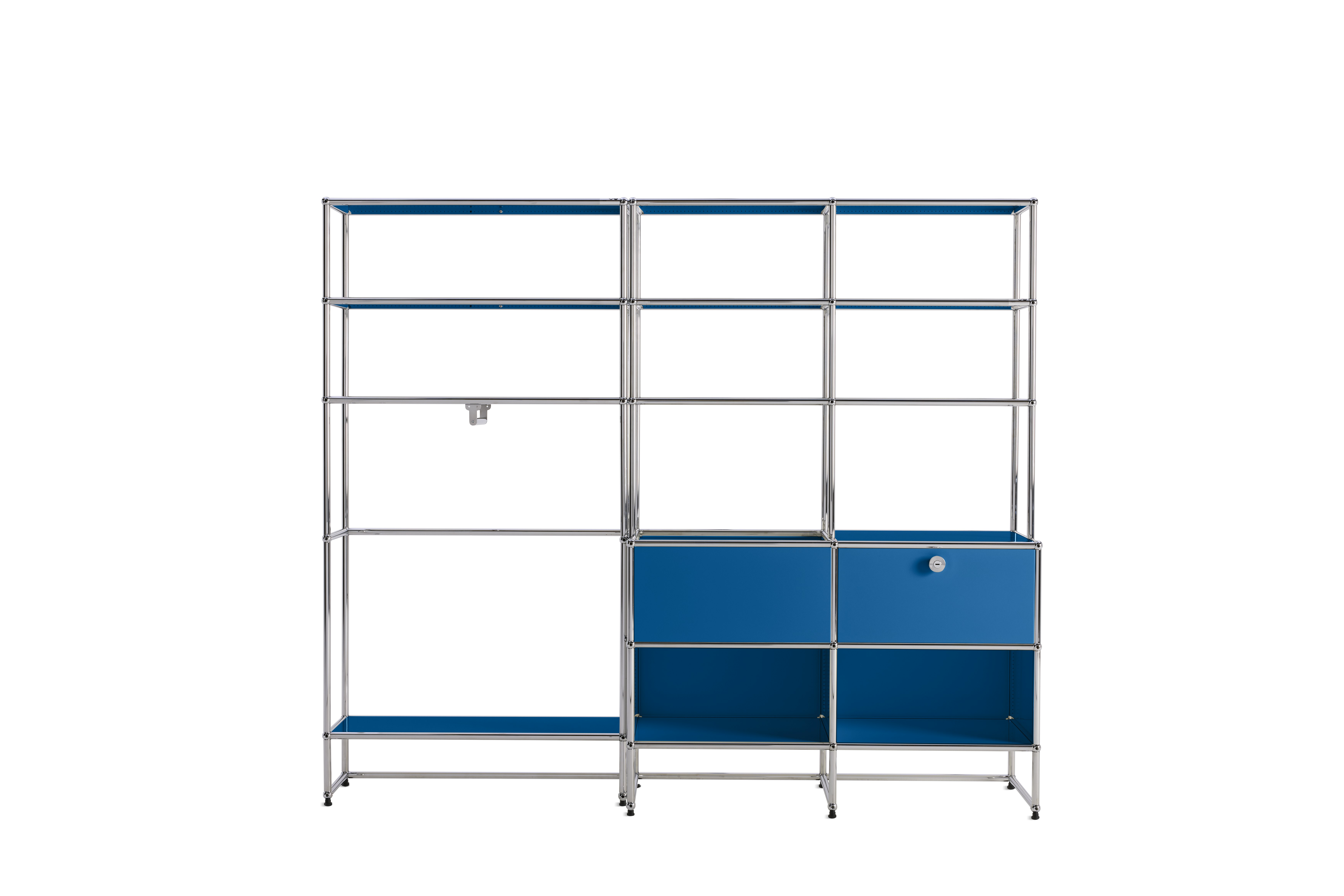 USM Wardrobe - Configuration 2, Gentian Blue