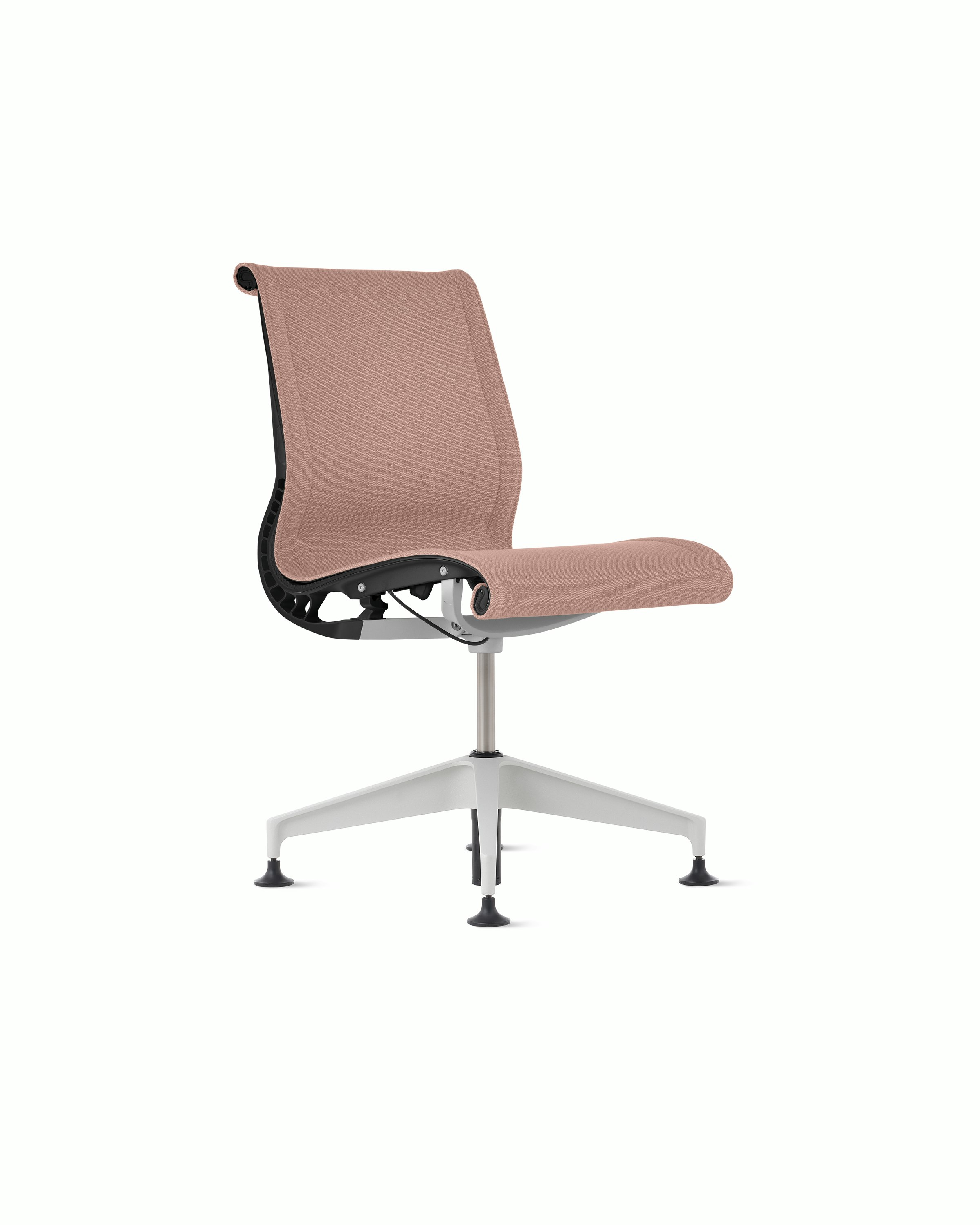Setu Fixed Side Chair, Armless