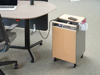 Tech Cart 24h powering workstation antenna workspaces hybrid storage custom height-adjustable table