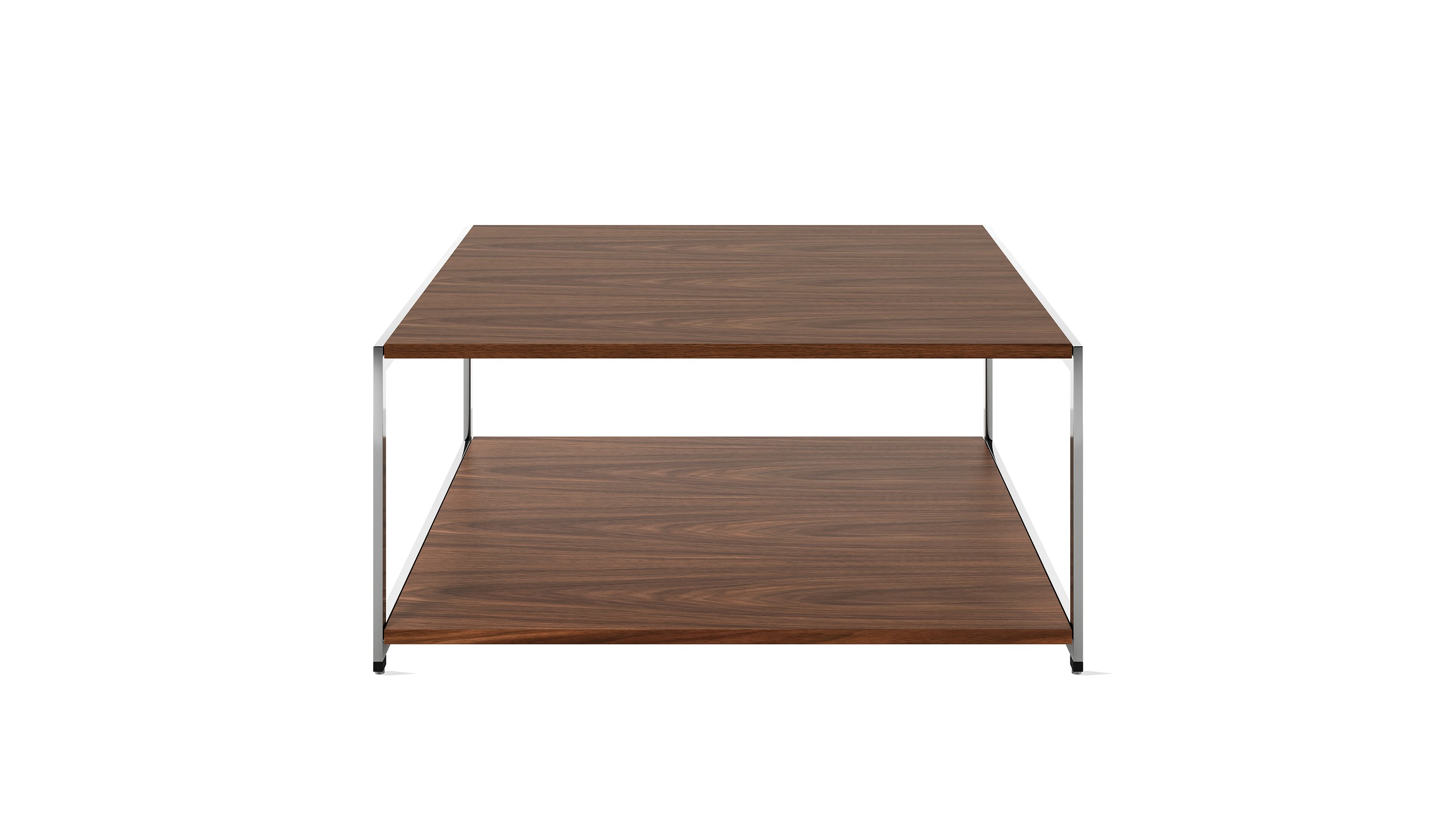 H Frame Coffee Table in walnut