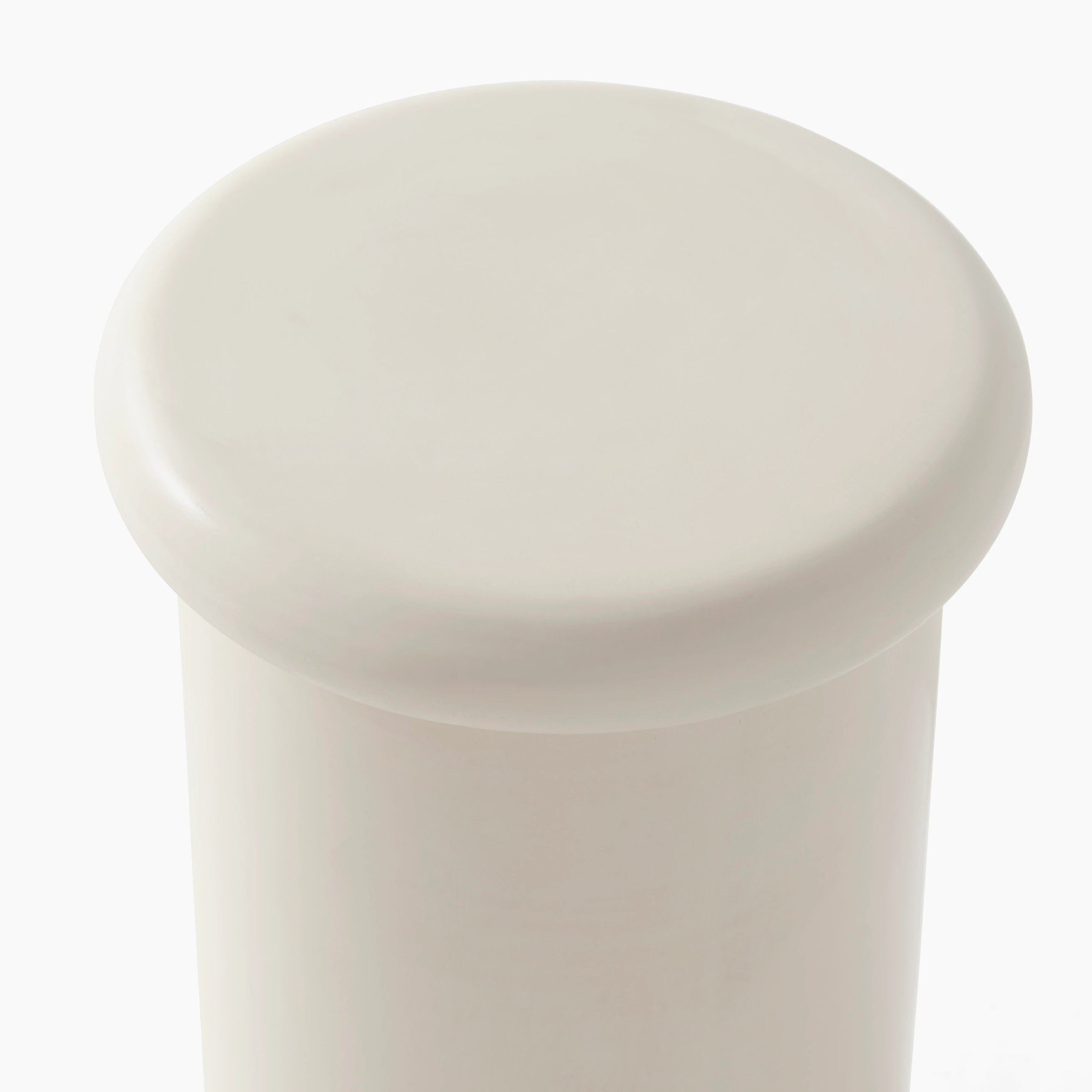 Earth Outdoor Cocktail Table in Concrete Husk