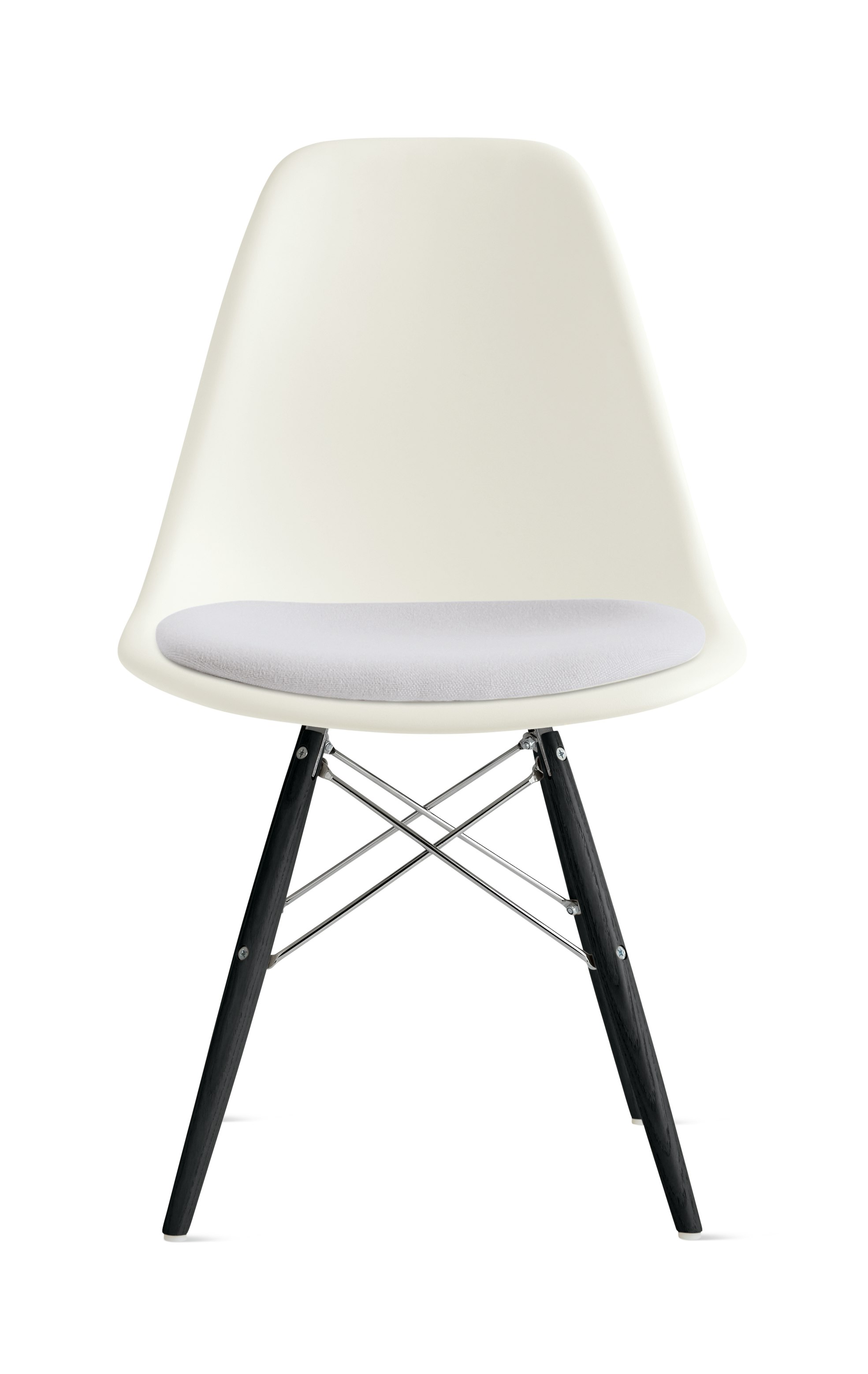 Eames Recycled Plastic Side Chair with Seat Pad