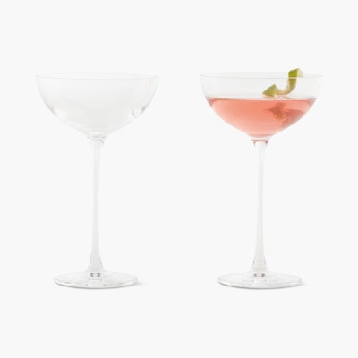 Hepburn Glassware Coupe, Set of 2 Hepburn Glassware Coupe, Set of 2