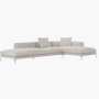 Como Open Sectional Como Open Sectional, Fabric