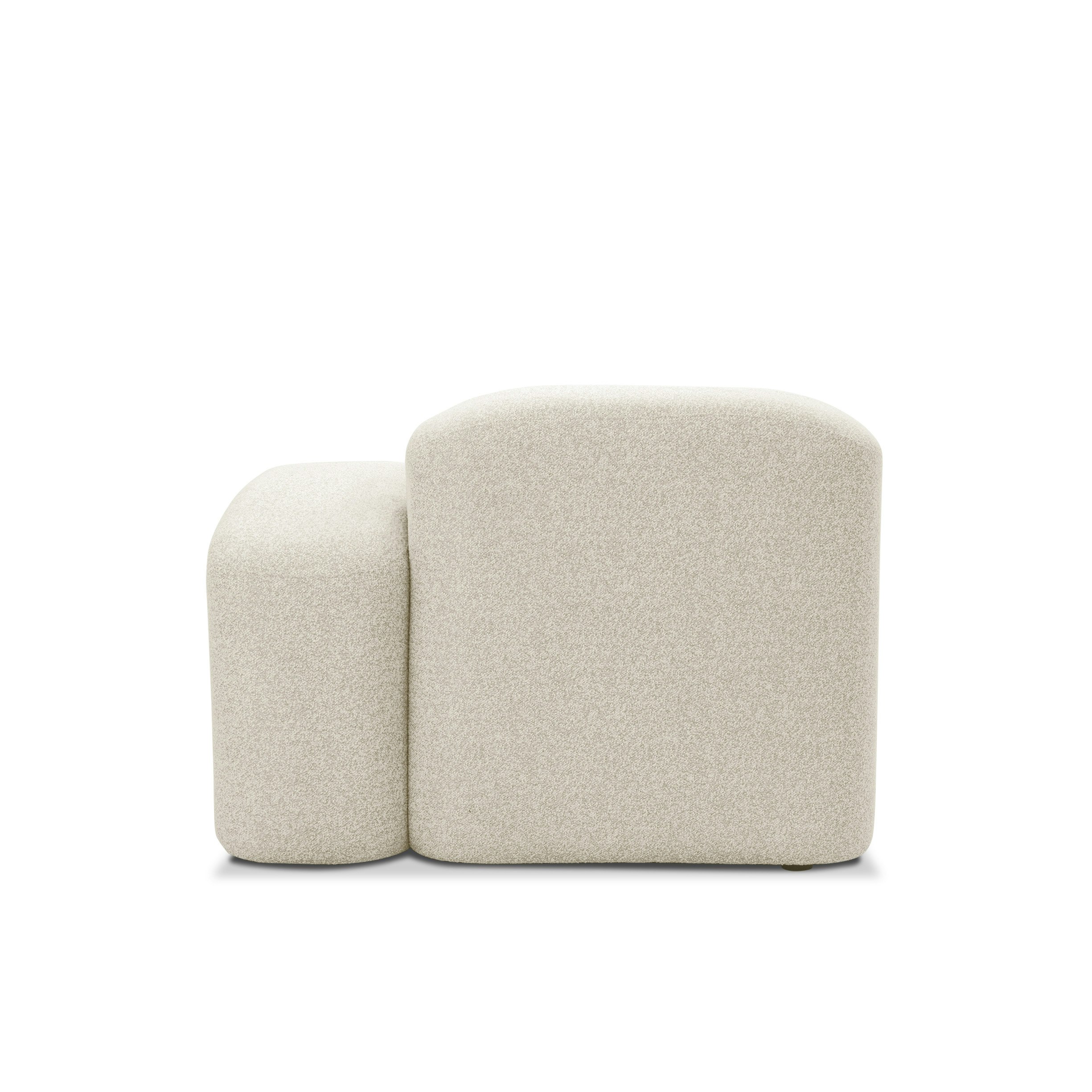 Muse Outdoor One Arm Single SeatRight Arm Facing, Collaroy Static