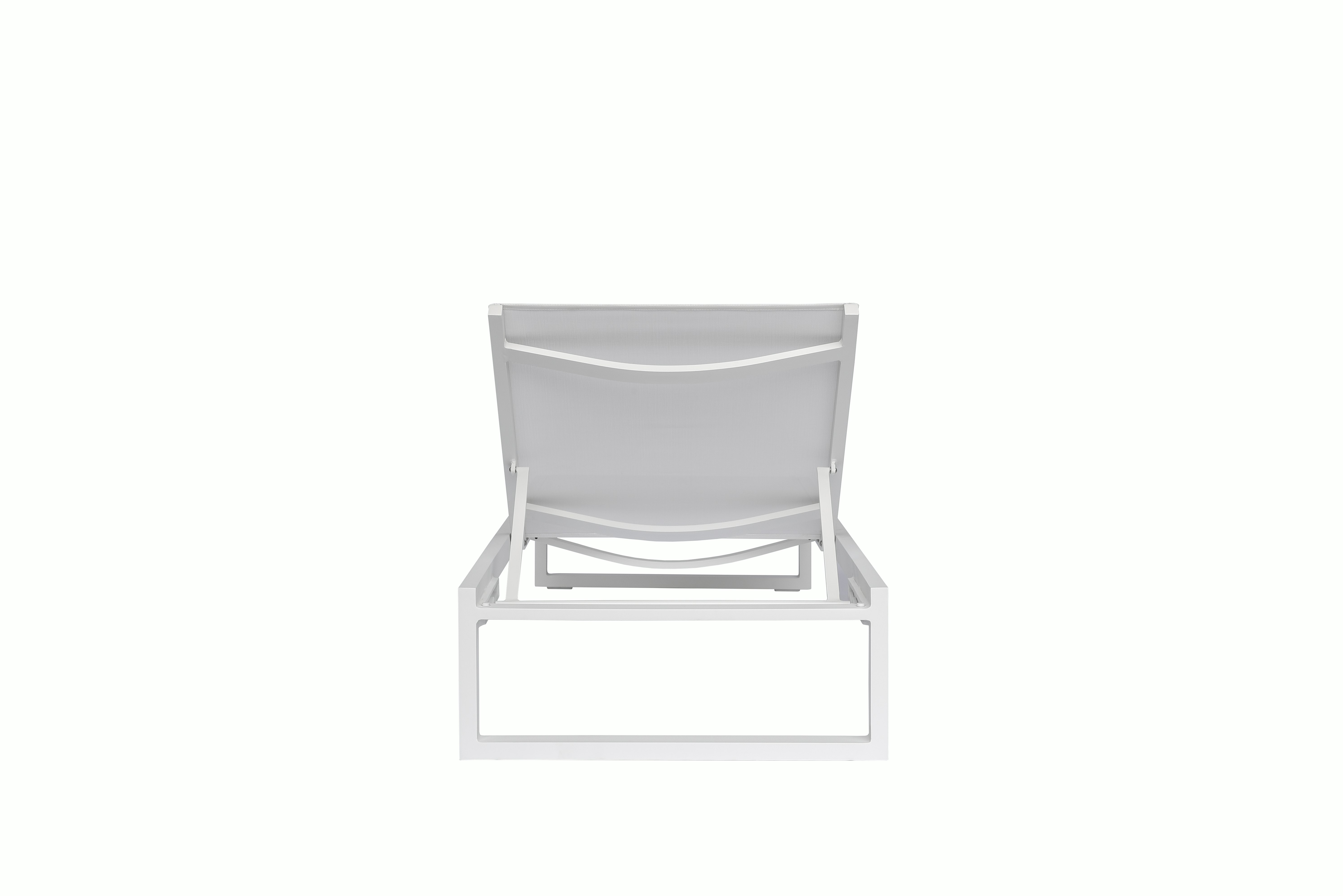 Eos Chaise Lounge in White