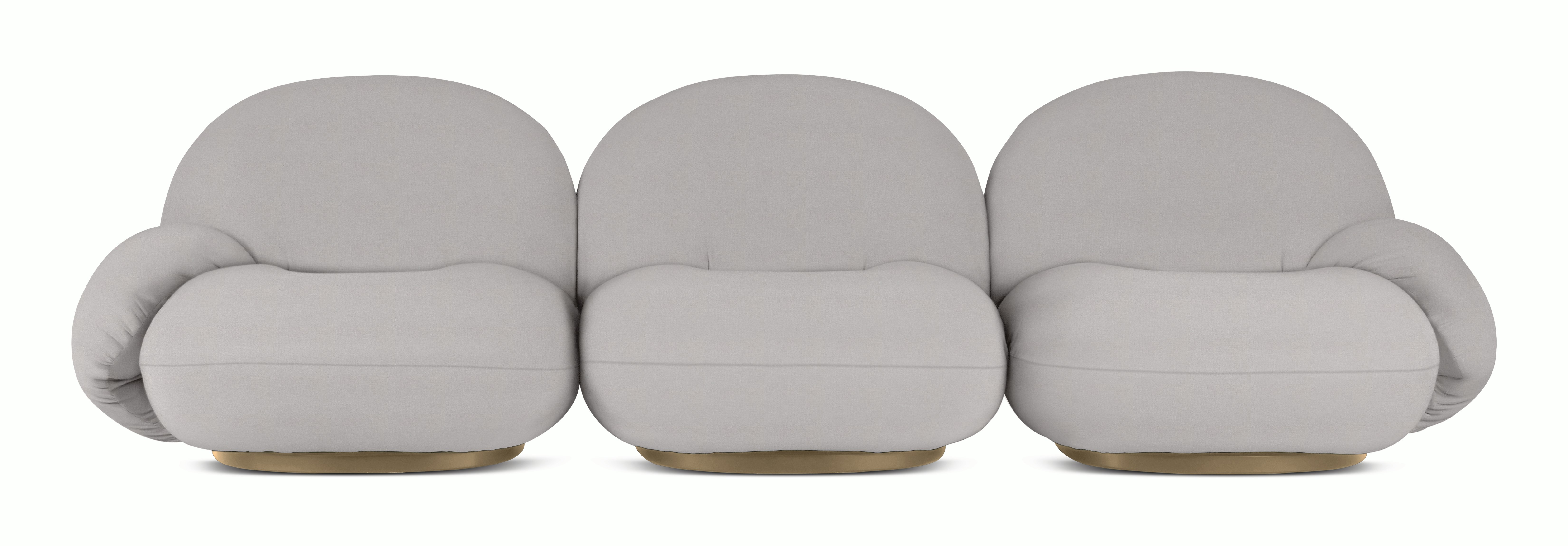 Pacha Sofa - Three Seater,  Without Center Arms