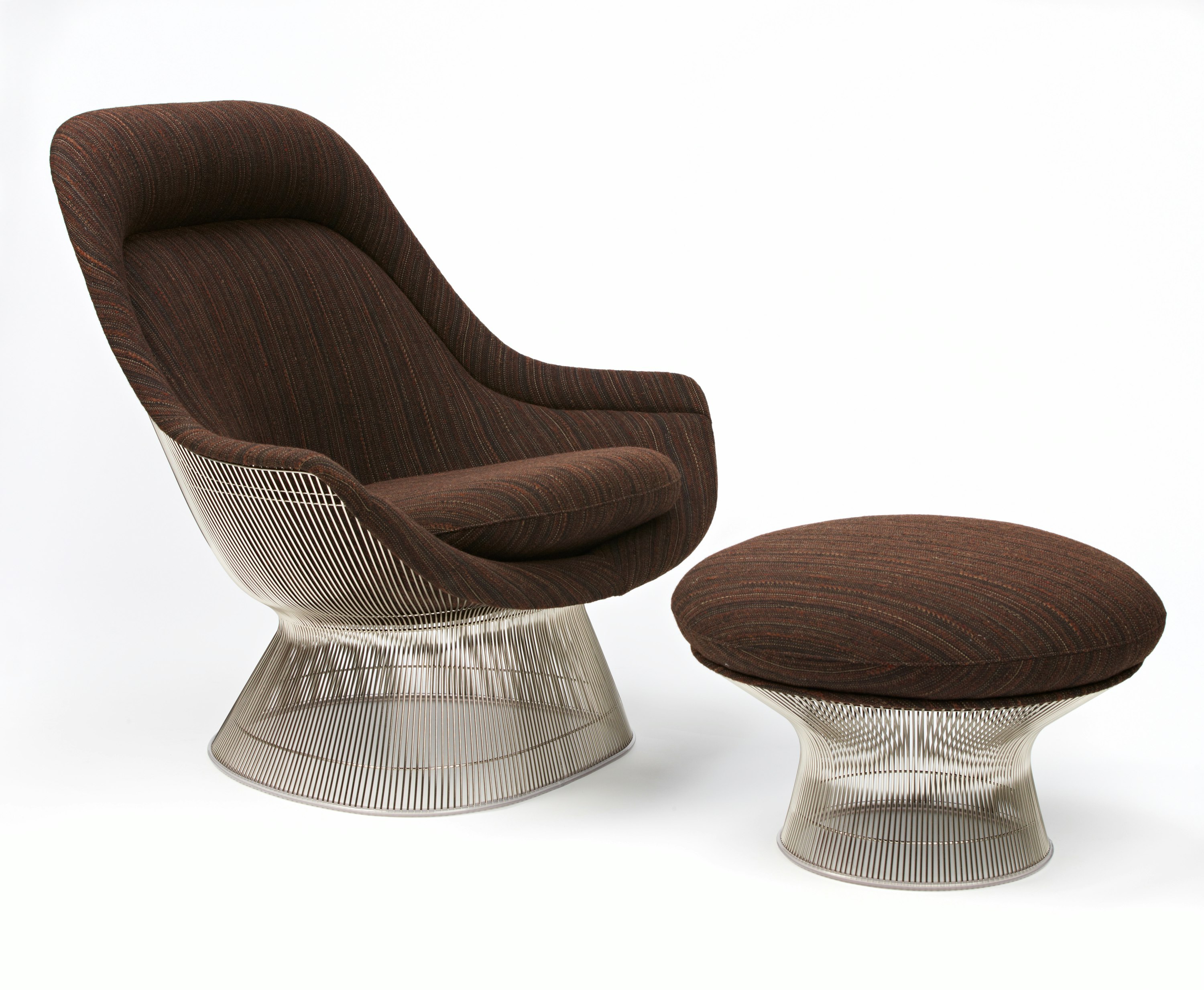 Platner Ottoman