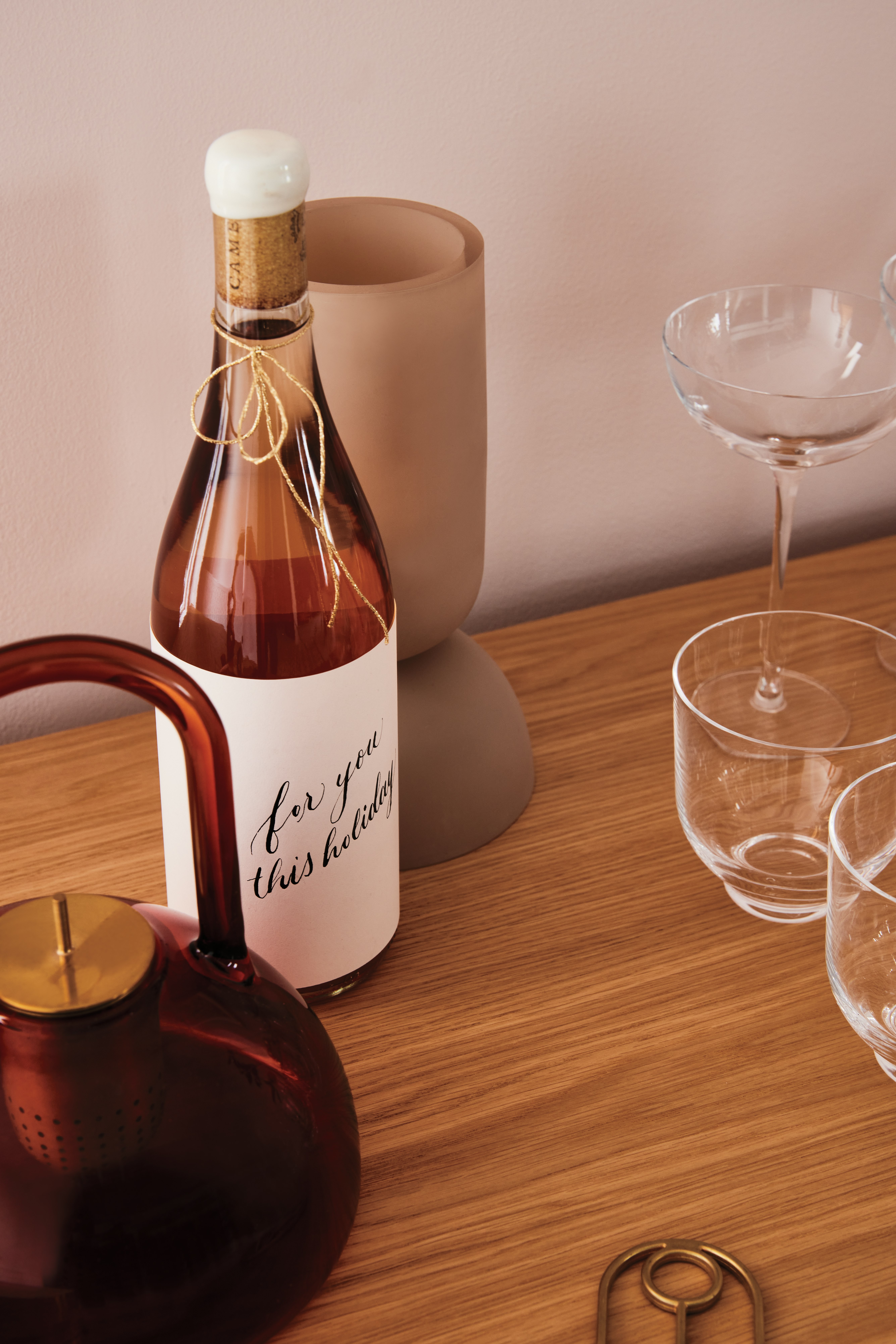 Holiday Calligraphy detail