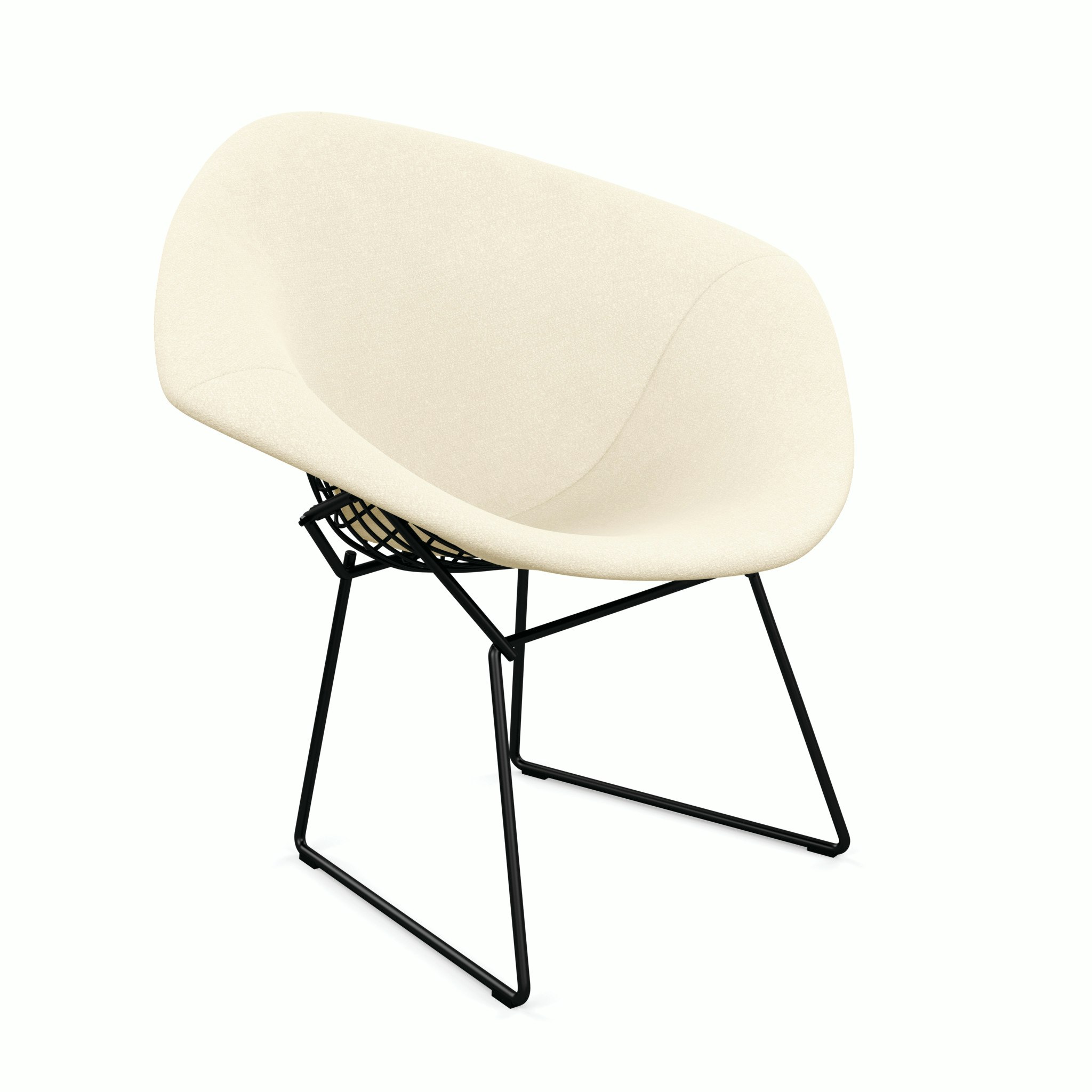 Bertoia Diamond Lounge Chair,  Full Cover