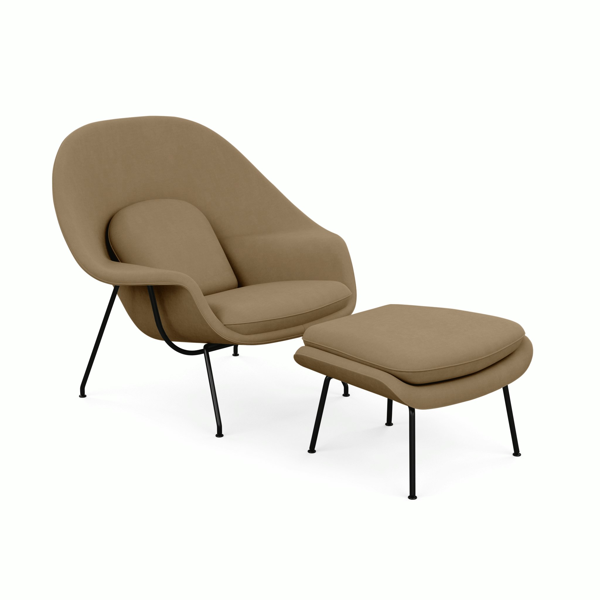 Womb Chair and Ottoman