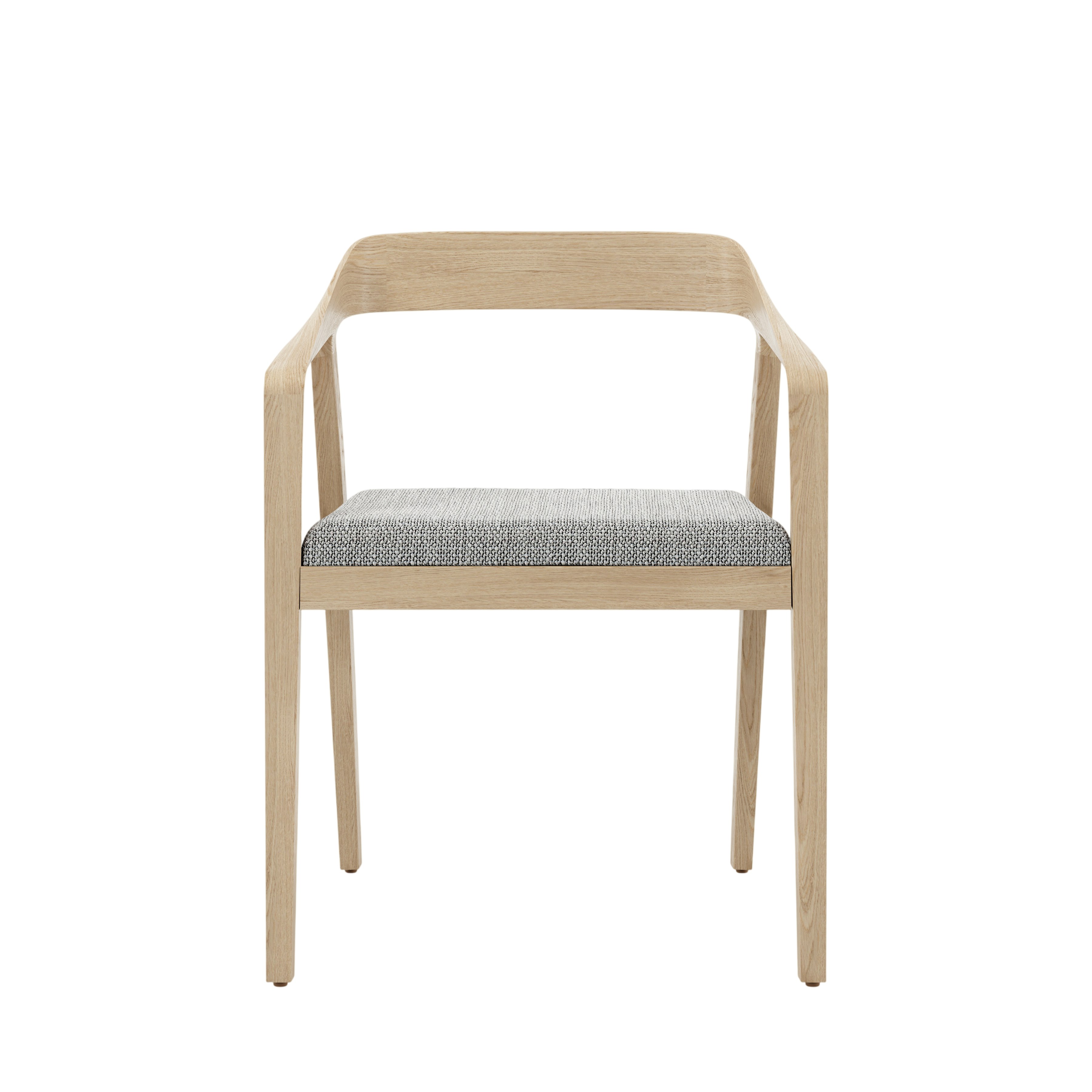 Full Twist Armchair - Capri,  Silver,  Ash