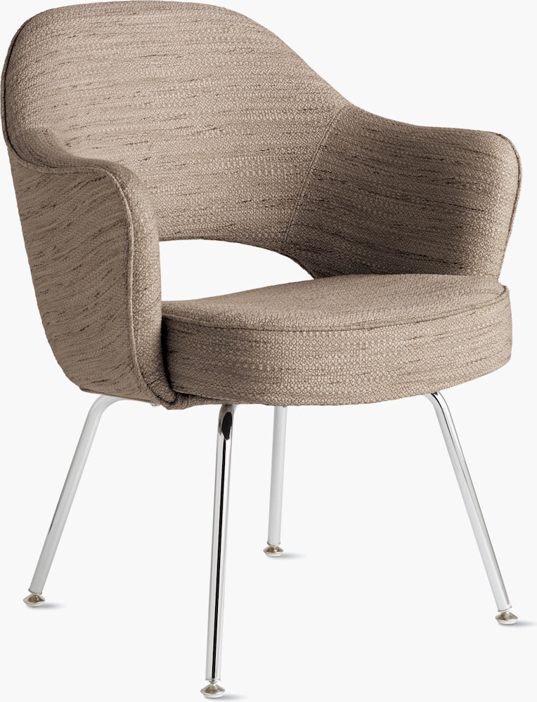 Saarinen Executive Armchair with Metal Legs
