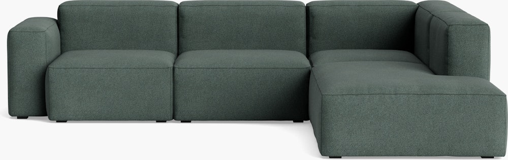 Mags SL L-Shaped Sectional - Right, Pecora, Green