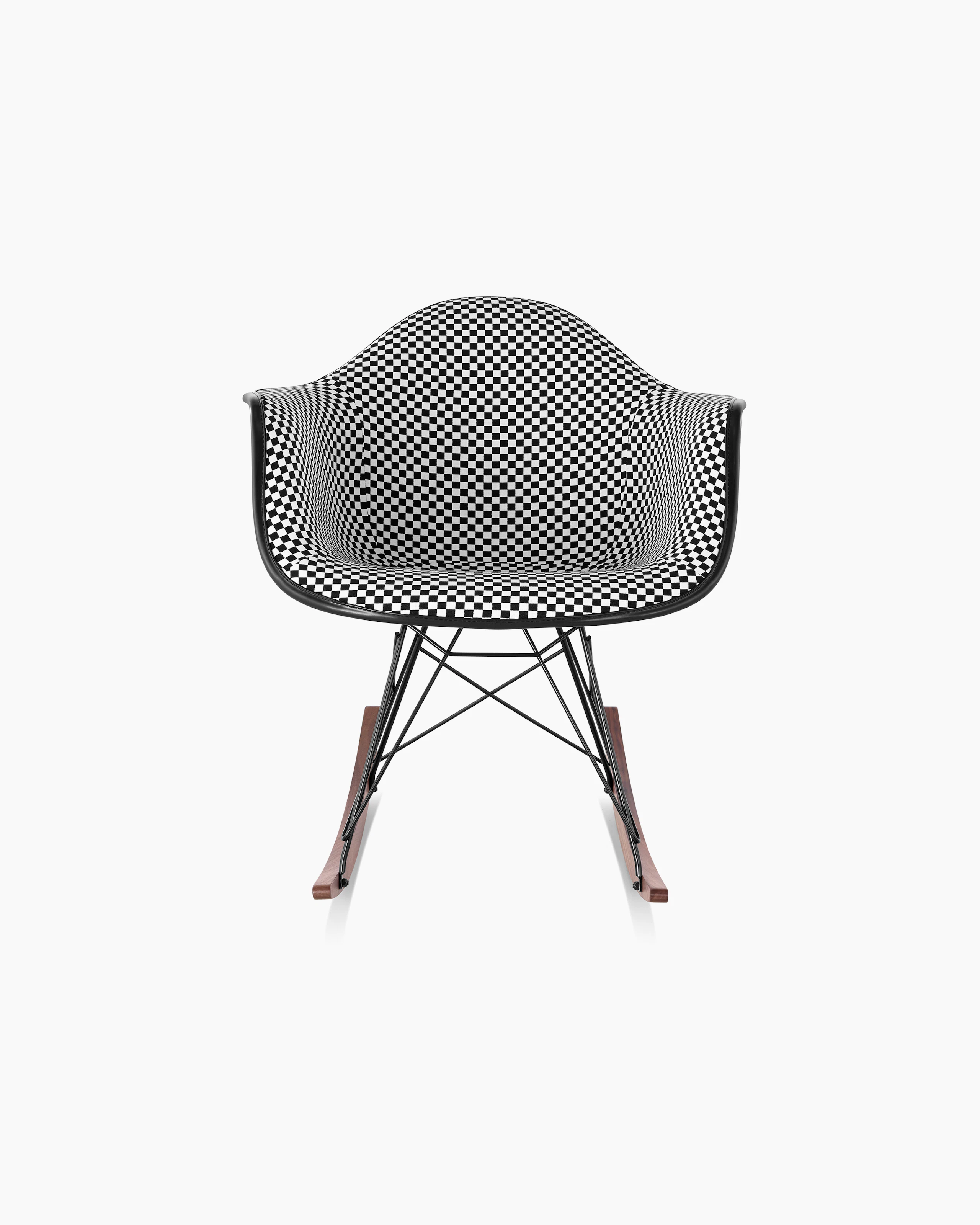 Eames Molded Plastic Armchair, Rocker Base
