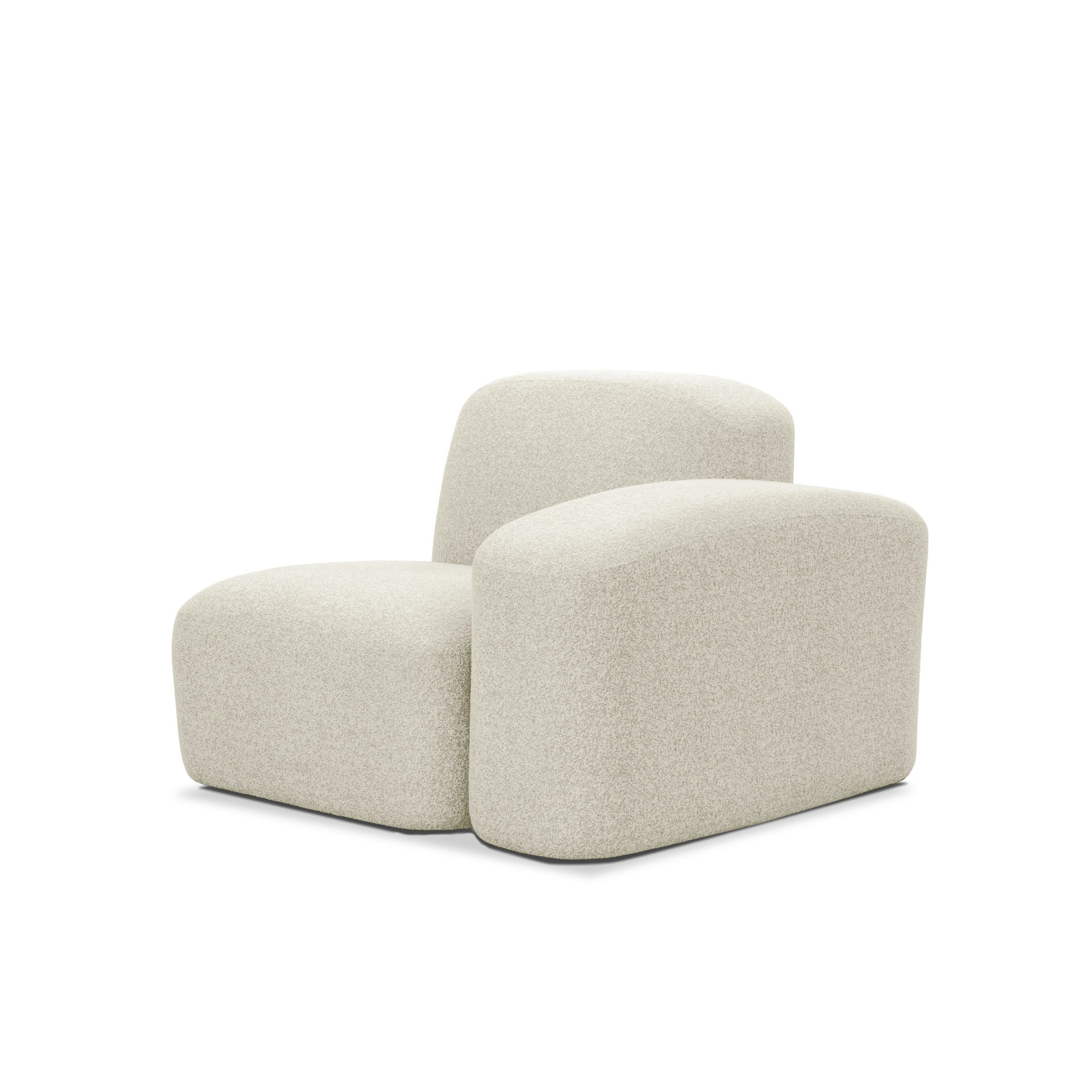 Muse Outdoor One Arm Single SeatRight Arm Facing, Collaroy Static