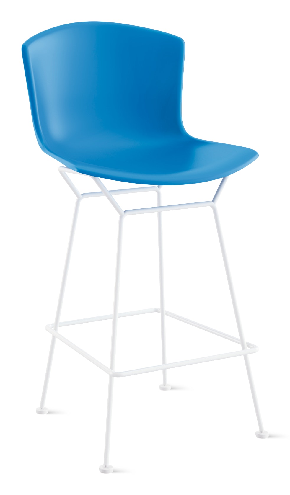 Bertoia Molded Shell Counter Stool