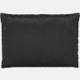 In Situ Throw Pillow - Square,  Refine Leather,  Black