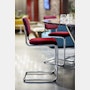 Cesca Fully Upholstered Stool