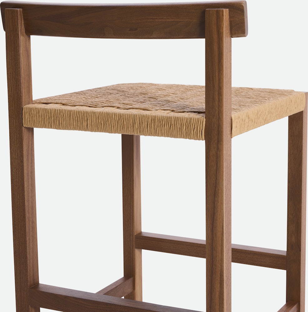 Koi Counter Stool - walnut