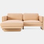 Pastille Sectional Chaise - 80 in - Left