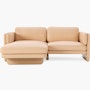 Pastille Sectional Chaise Pastille Sectional Chaise, 80"
