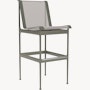 1966 Armless Stool, Bar Height, Light Bronze, Bronze, Bronze