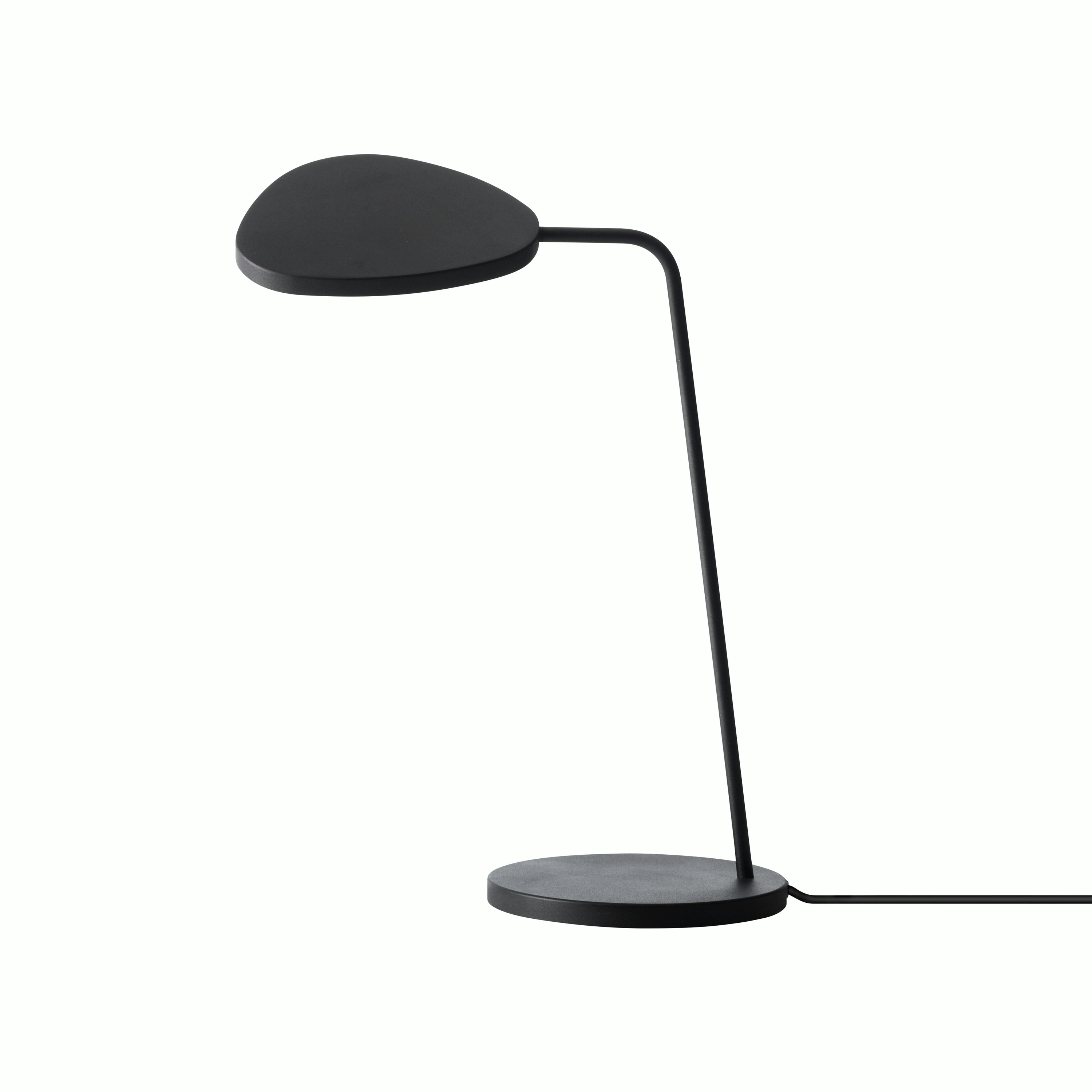Leaf Table black w l
