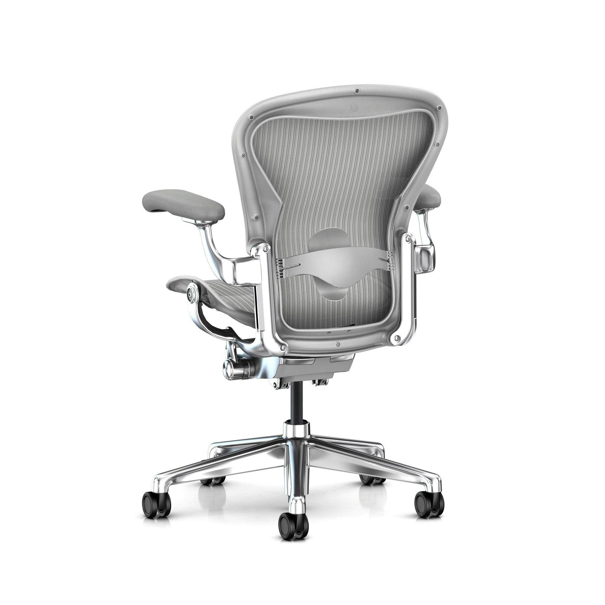 herman miller aeron chrome base