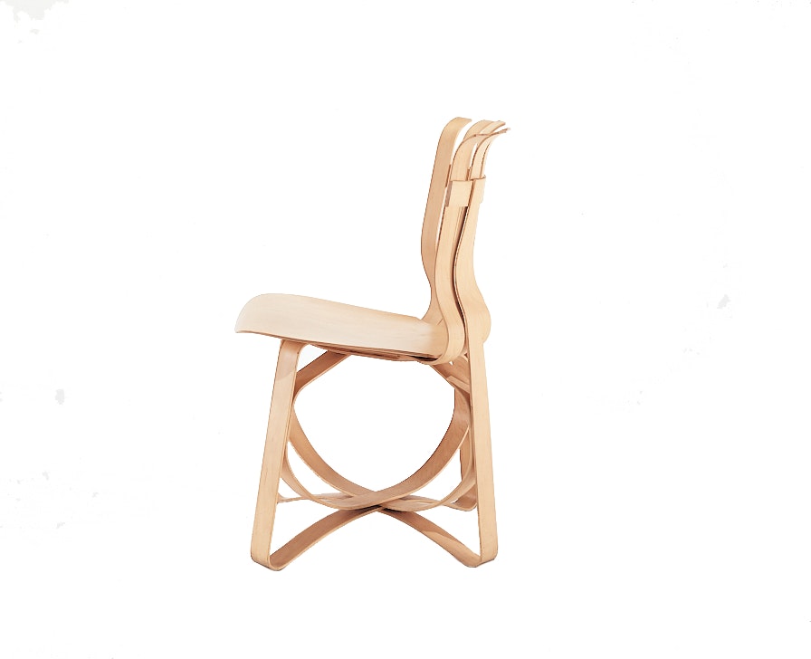 Knoll Frank Gehry Bentwood Hat Trick Chair