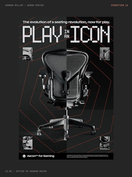 Aeron Gaming, Hassan Rahim Poster Concept