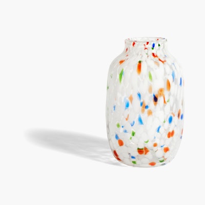 Splash Vase - White Dot