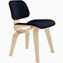 Eames Molded Plywood Dining Chair Wood Base (DCW) Eames Molded Plywood Dining Chair Wood Base (DCW), Upholstered