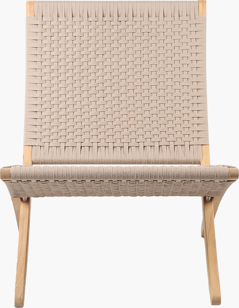 Cuba Outdoor Lounge Chair in Sesame