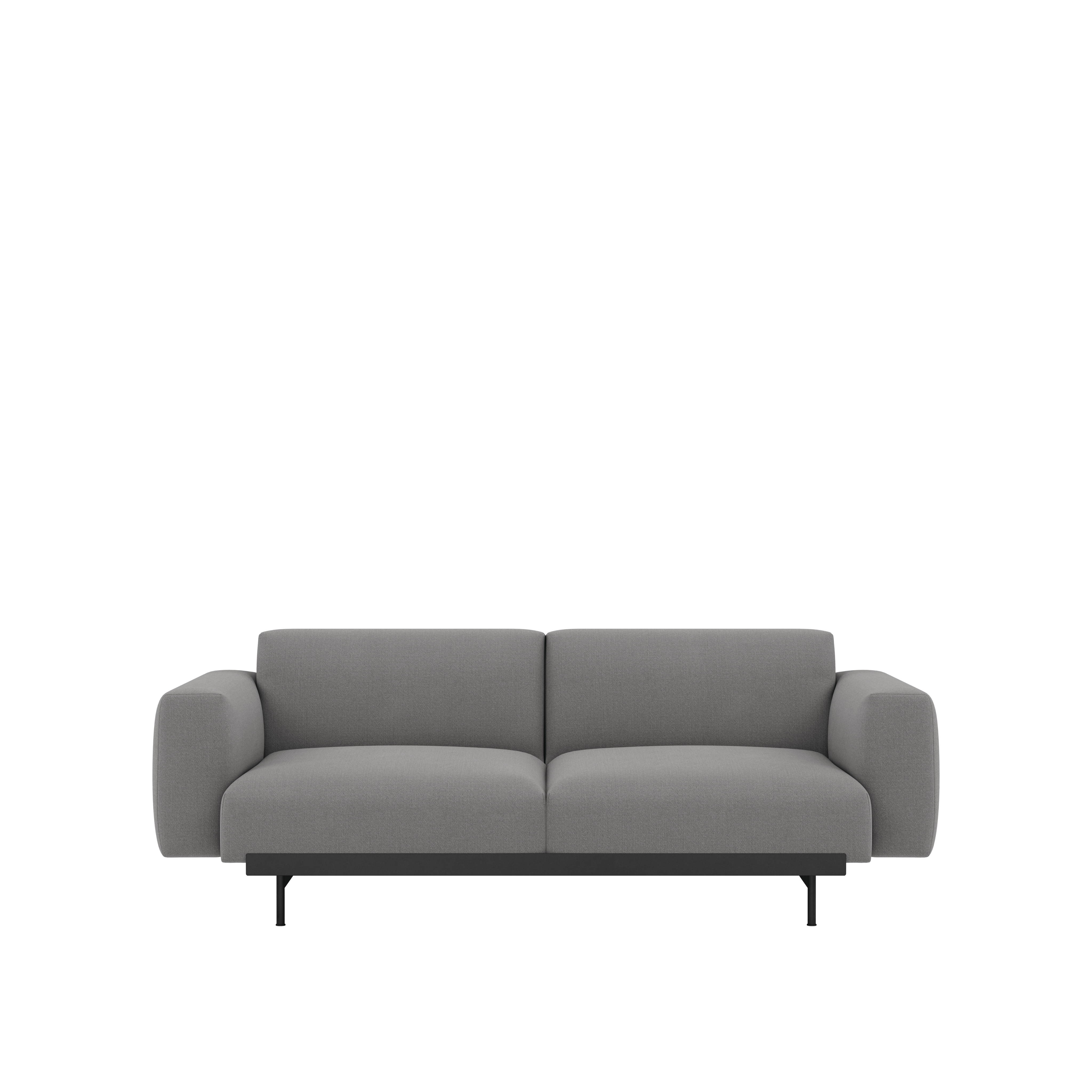 In Situ Modular Sofa- 2 Seater Sofa,  Configuration 1,  Vidar,  152 Dark Grey