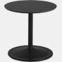 Soft Side Table - 15.7",  16.1 ,  Black / Black"